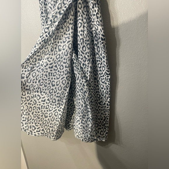 Emerson Fry India Collection Bardot Skirt - Charcoal Leopard Organic - Size L - Picture 3 of 6